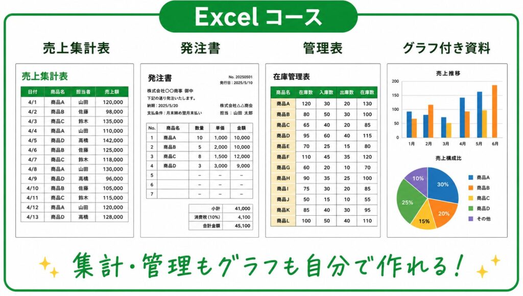 Excel短期集中講座